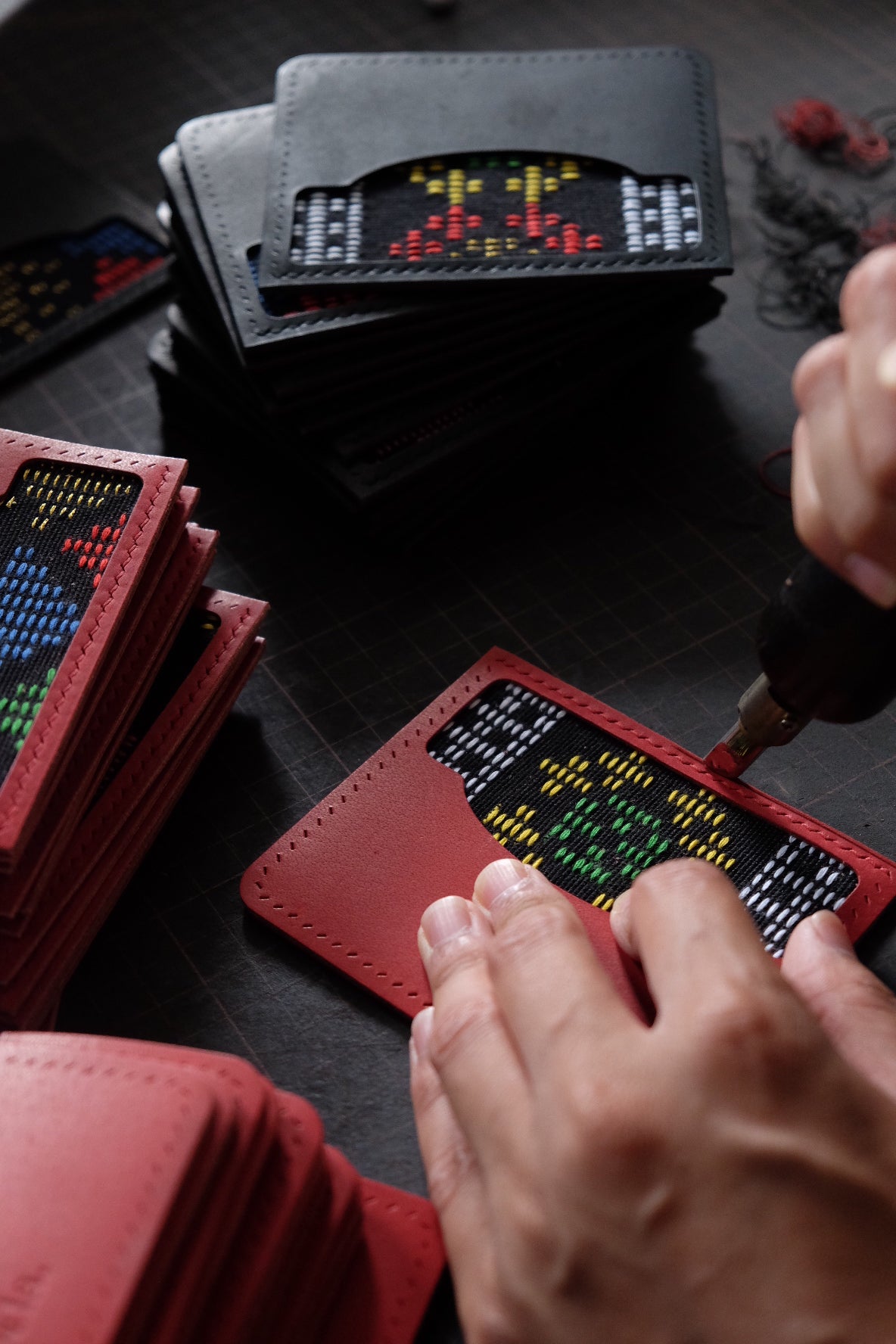 JALI Dastar Leather Card Holder