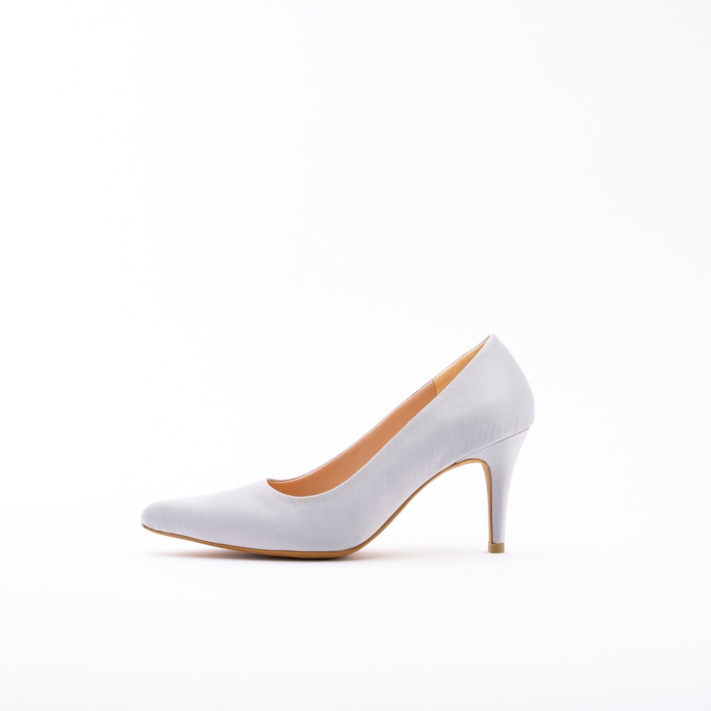 LARA Classic Heels - Dove Silver