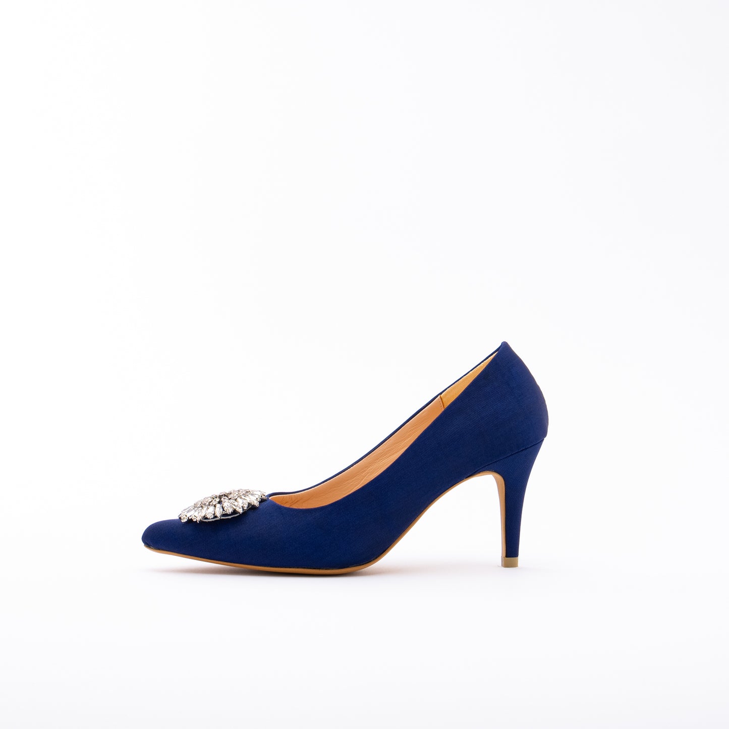 LARA Grosgrain Heels - Navy