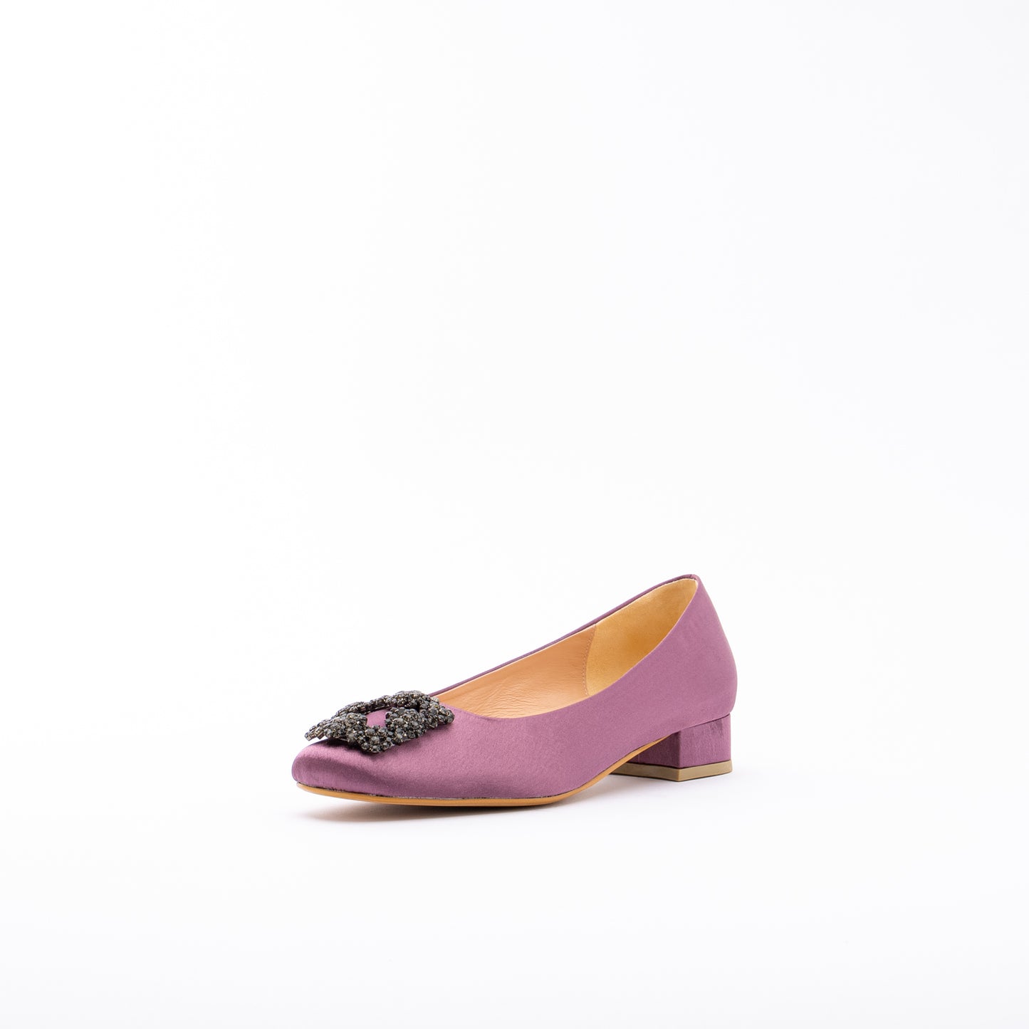 ELAYZA Classic Block Pumps - Ube