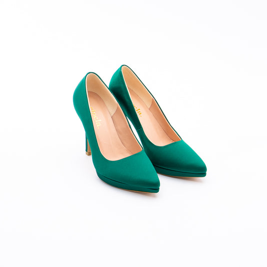 ANDREA Classic Heels - Evergreen