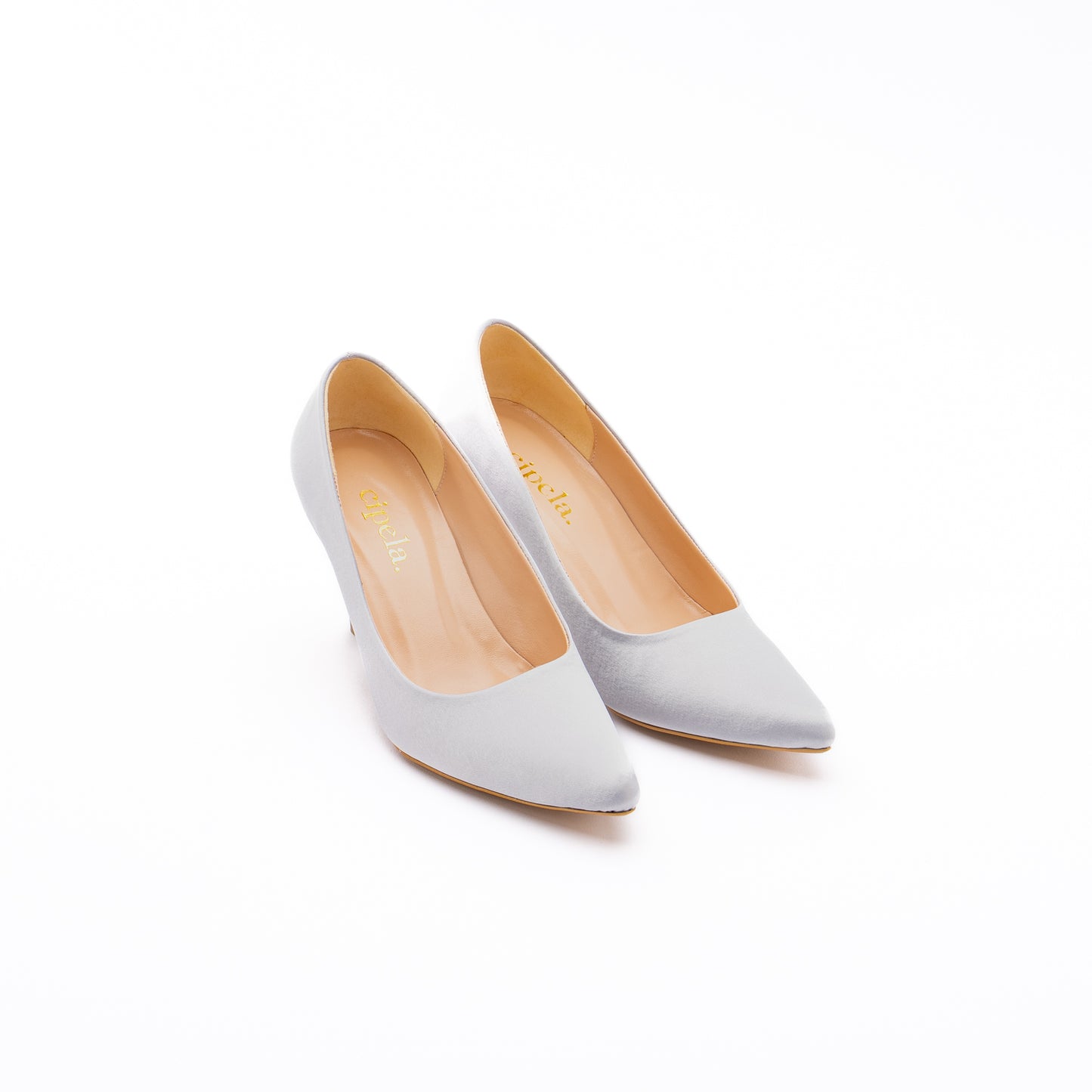 LARA Classic Heels - Dove Silver