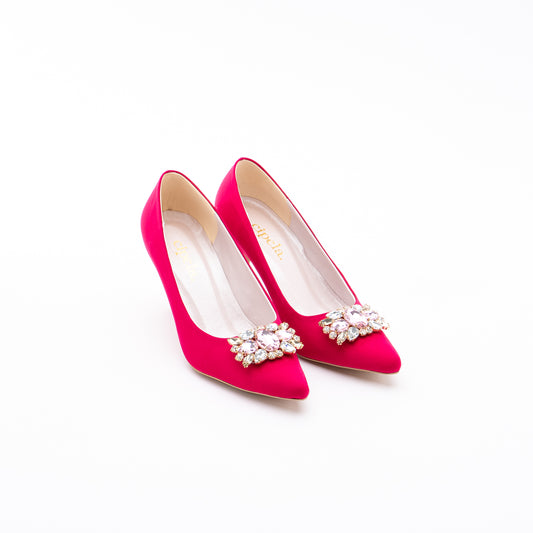 LARA Classic Heels - Ruby Magenta