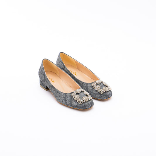 ELAYZA Classic Block Pumps - Classic Chroma