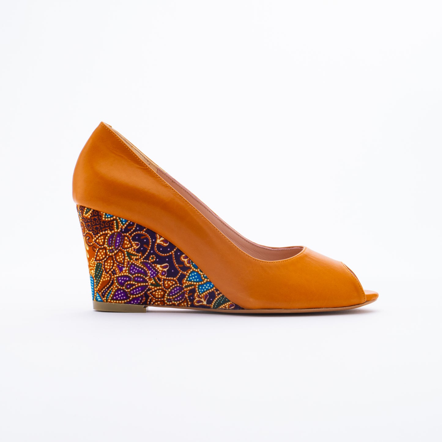 BATIK Peep Wedges - Seri