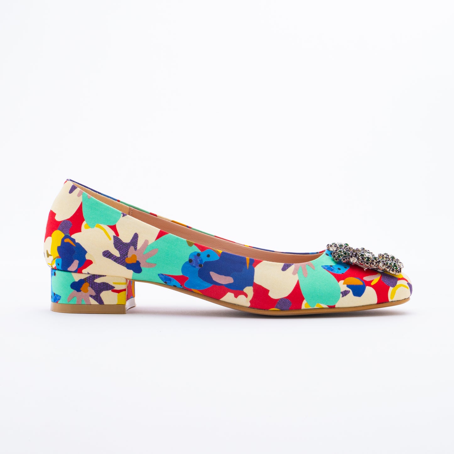 ELAYZA Print Block Pumps - Flower Bomb
