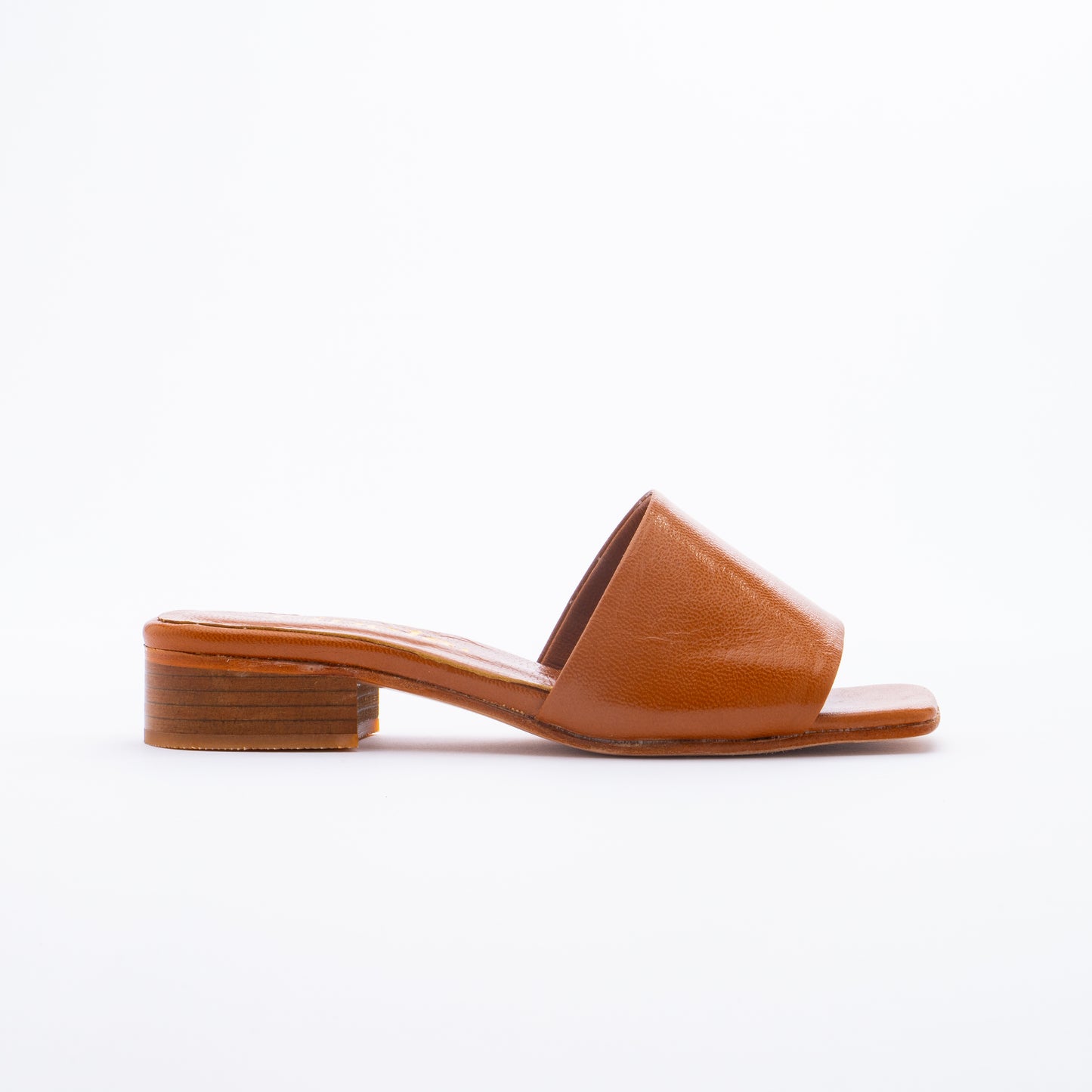 TIA Slip On Mules - Brown