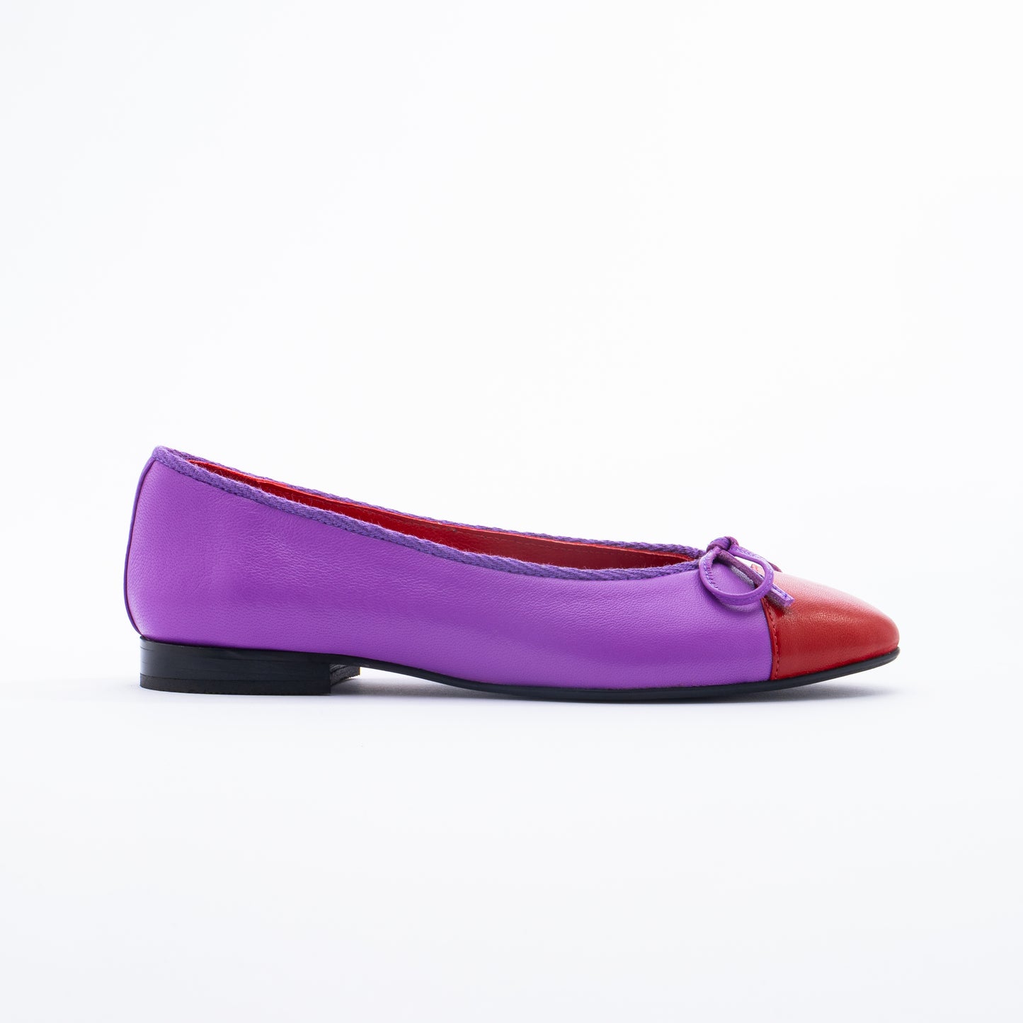 BALLERINA Bow Flats - Violet