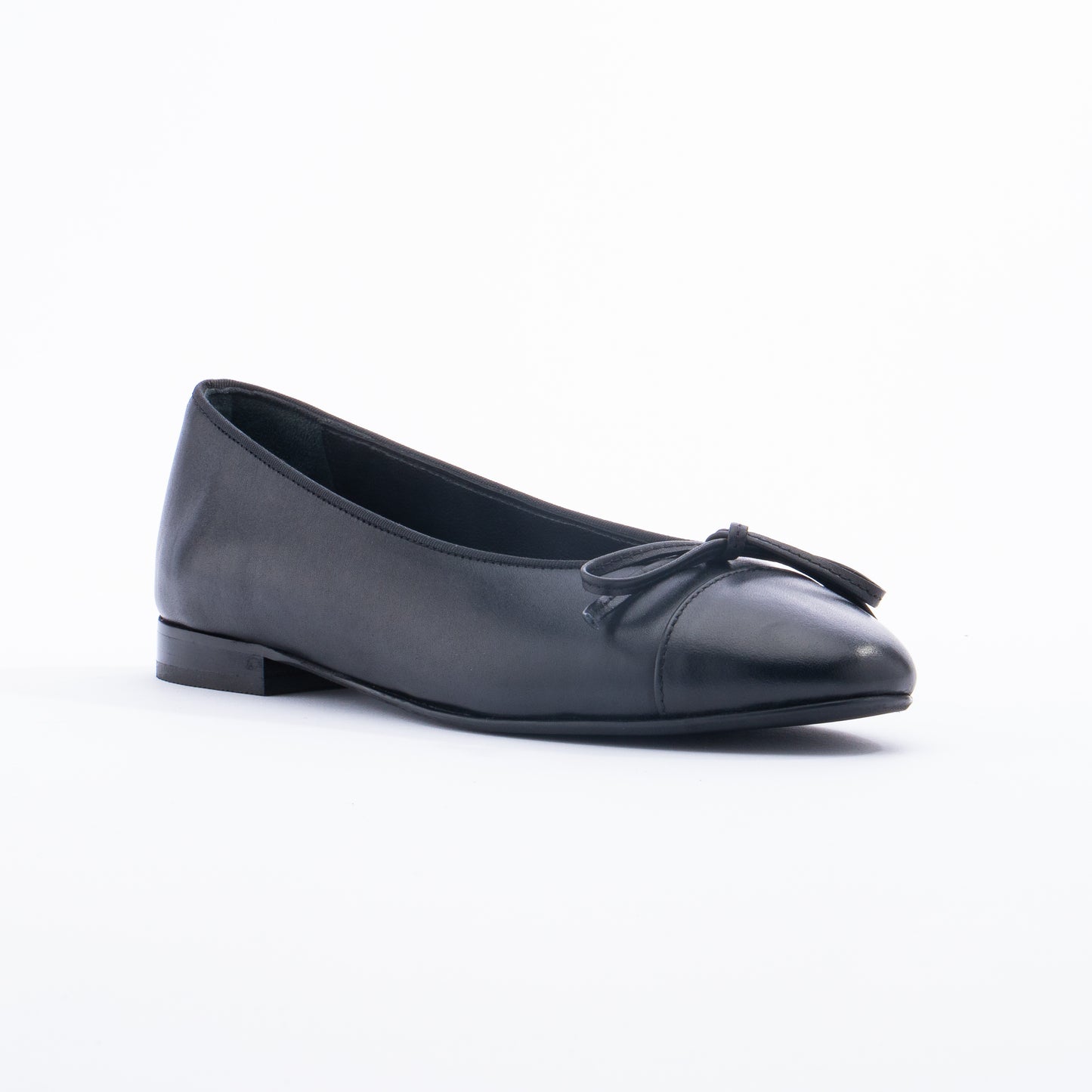 BALLERINA Bow Flats - Black
