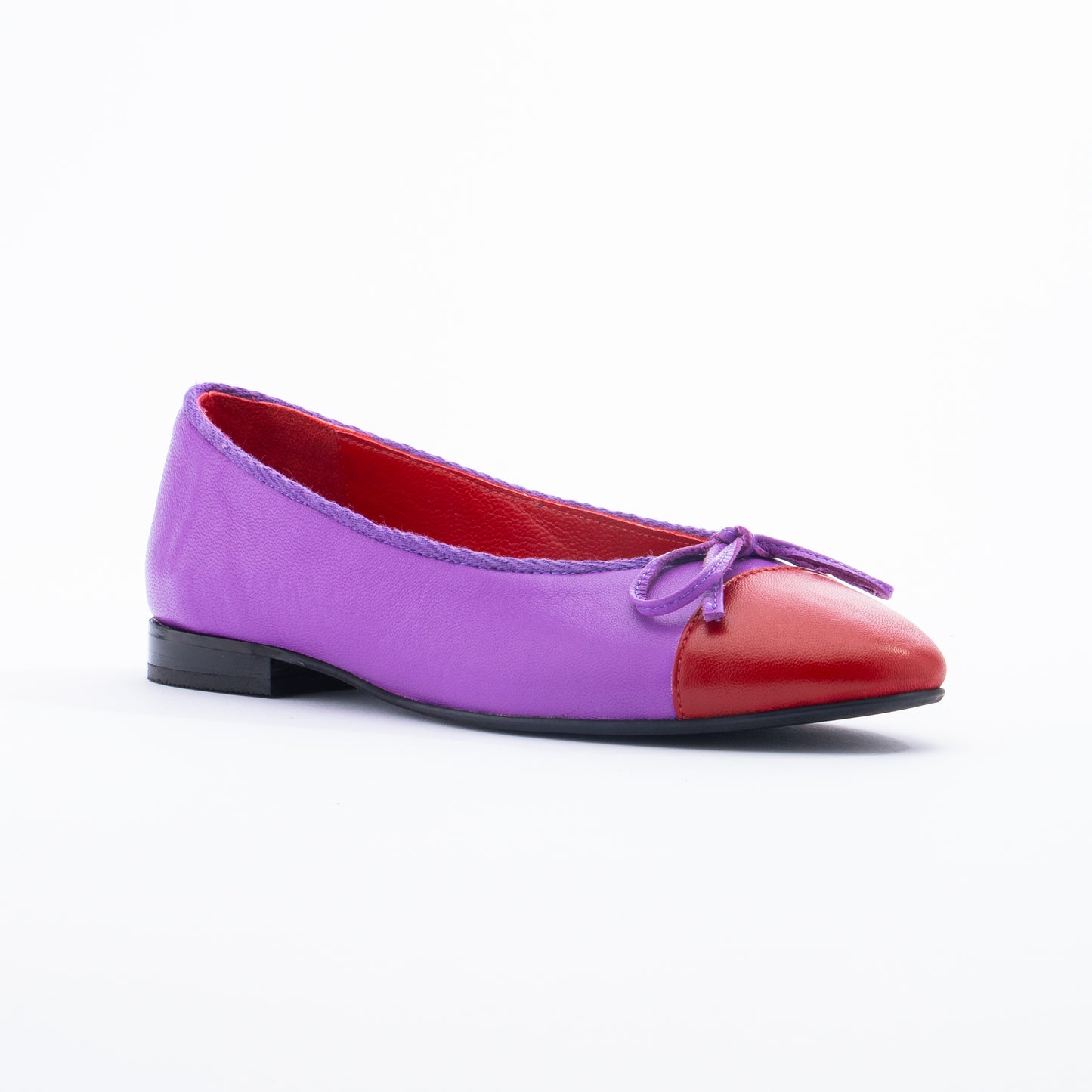 BALLERINA Bow Flats - Violet