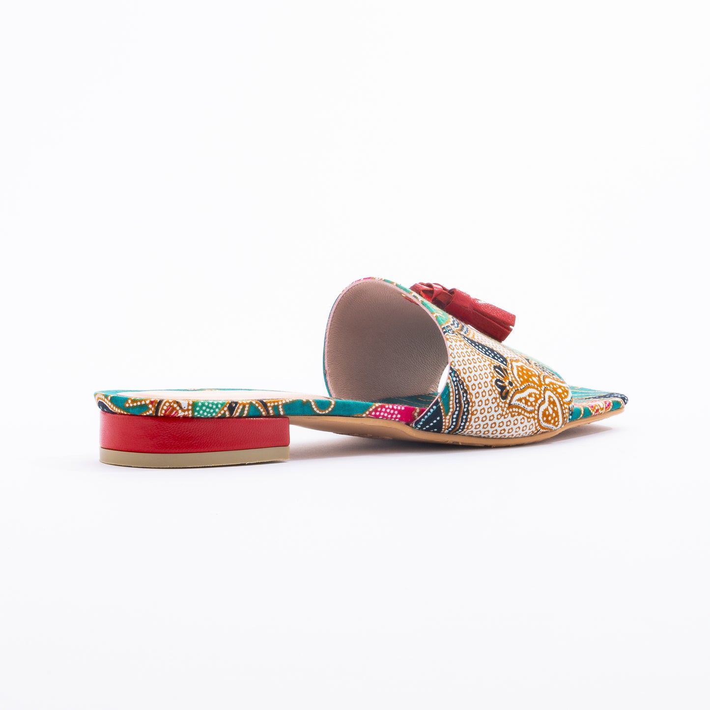 BATIK Tassel Mules - Suria