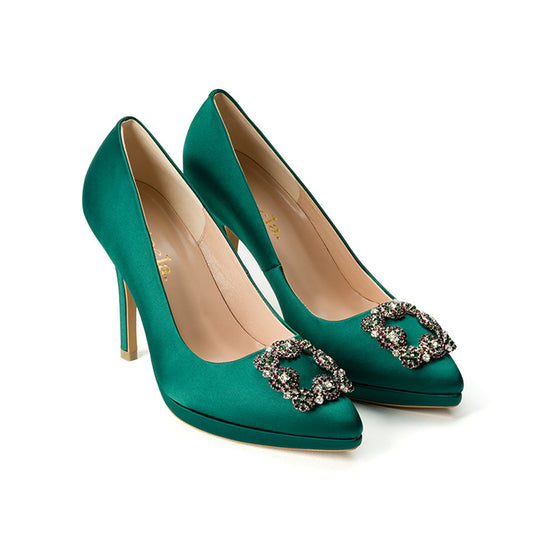 ANDREA Multi Heels - Evergreen