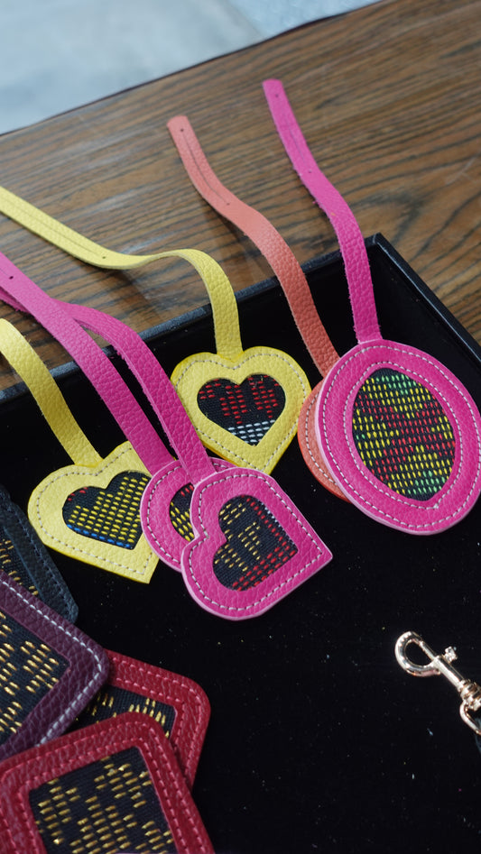 RAMPAYAN Dastar Leather Bag Charms