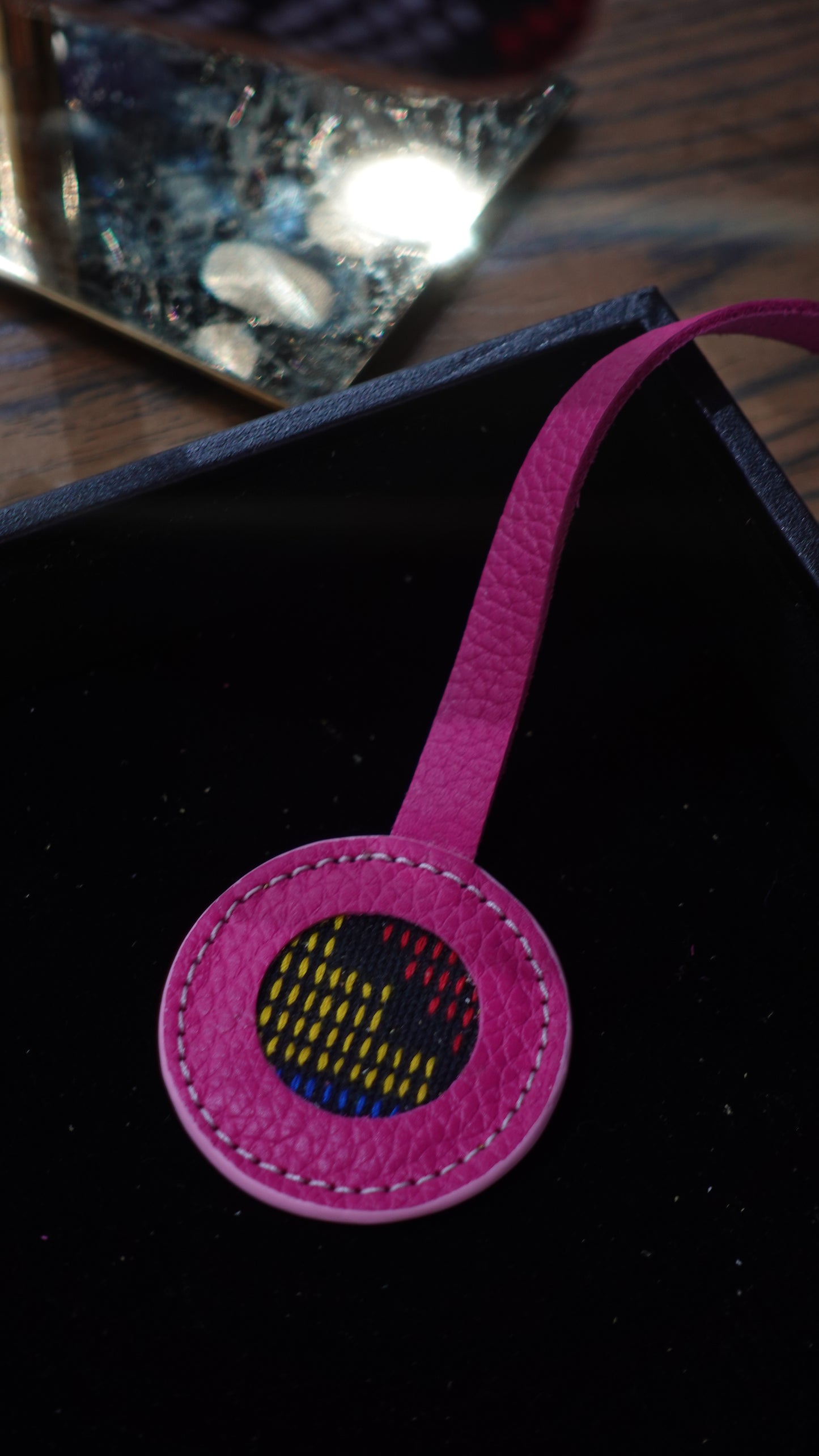 RAMPAYAN Dastar Leather Bag Charms