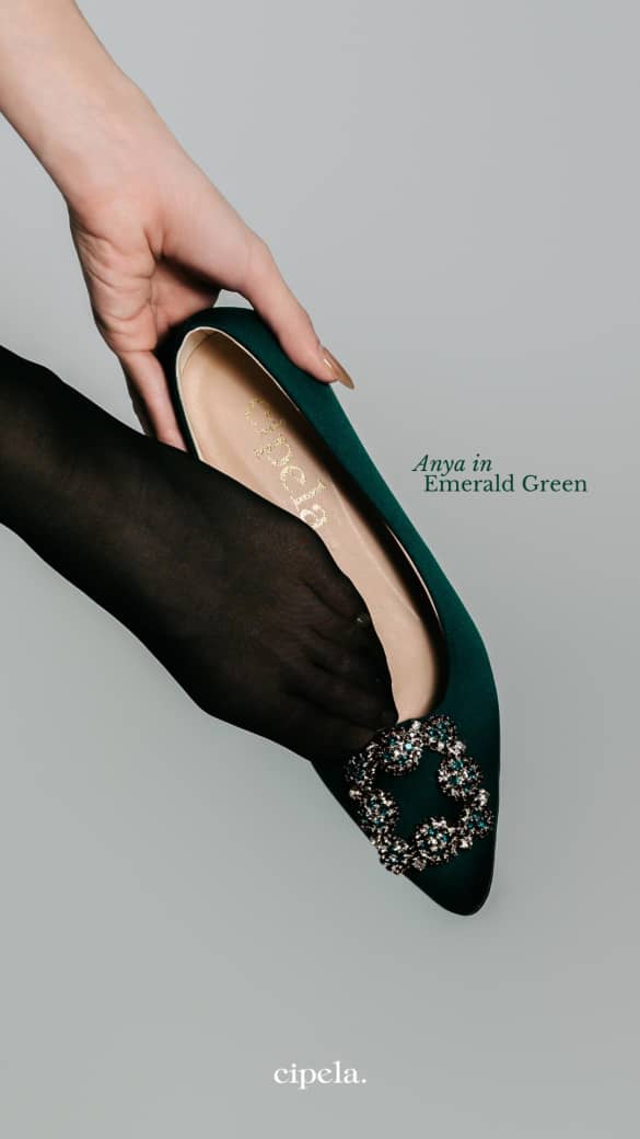 ANYA EMERALD GREEN