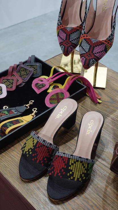 JOUTI Block Heel Sandals