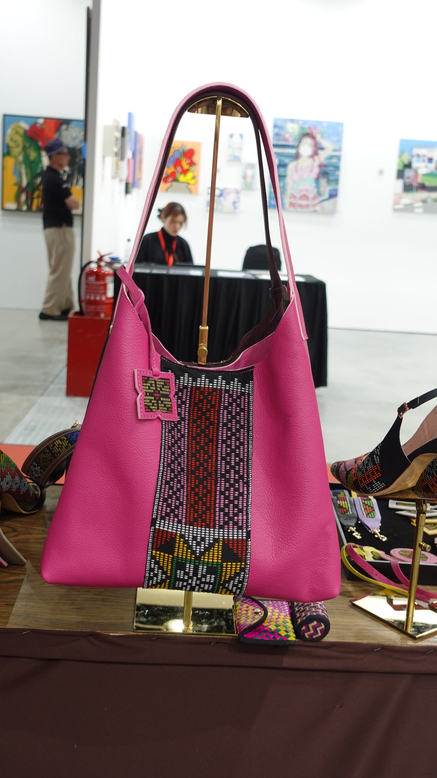 PANDIAN Soft Leather Tote Bag