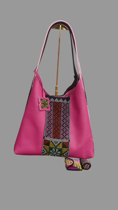 PANDIAN Soft Leather Tote Bag