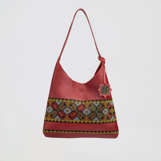 PANDIAN Soft Leather Tote Bag