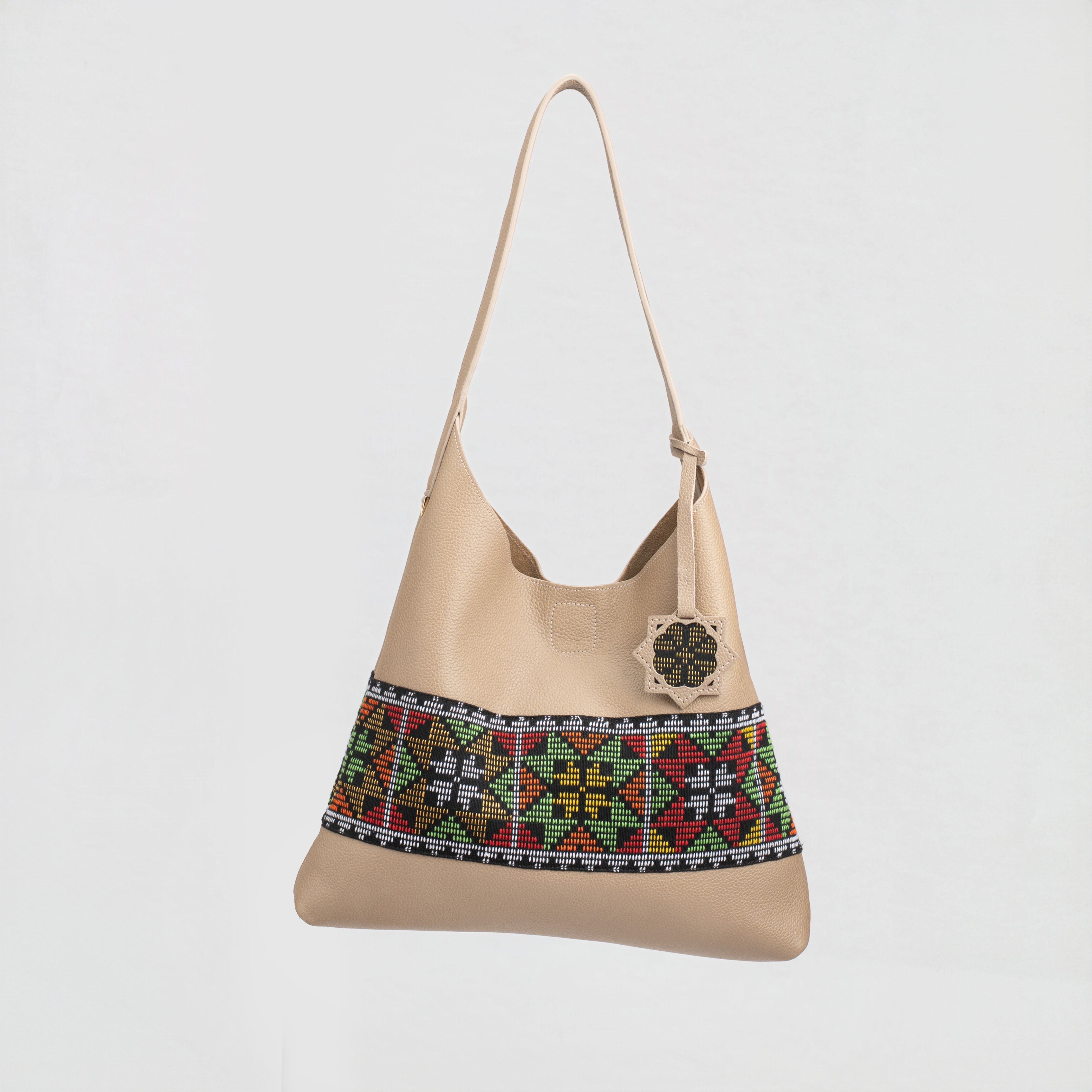PANDIAN Soft Leather Tote Bag