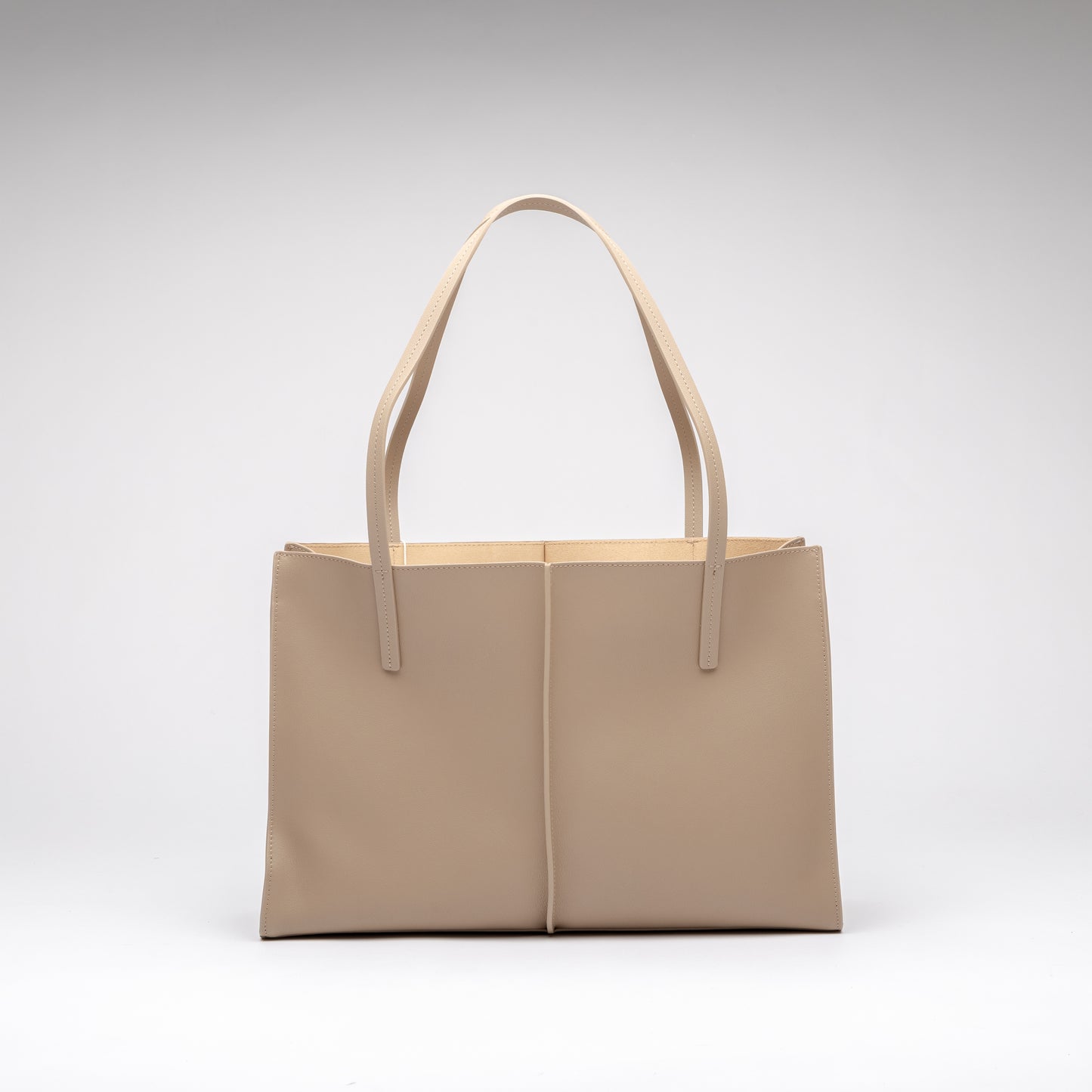 VERONICA TOTE IN ALMOND