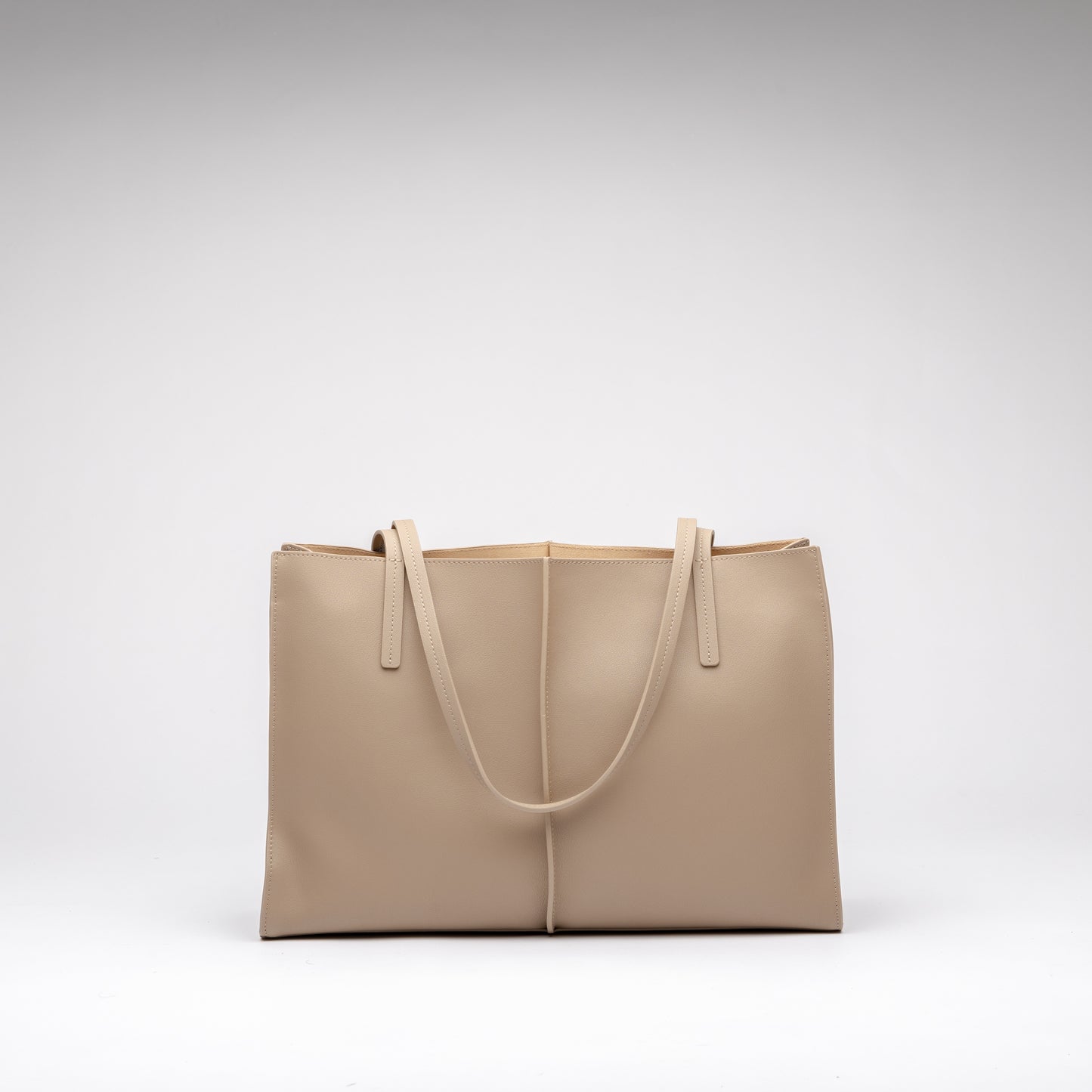 VERONICA TOTE IN ALMOND