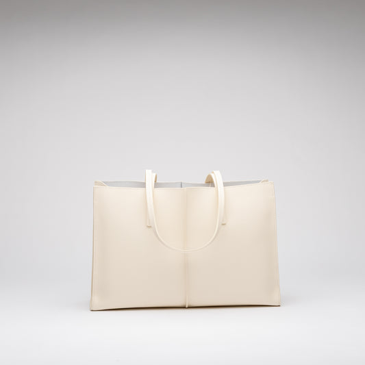 VERONICA TOTE IN IVORY
