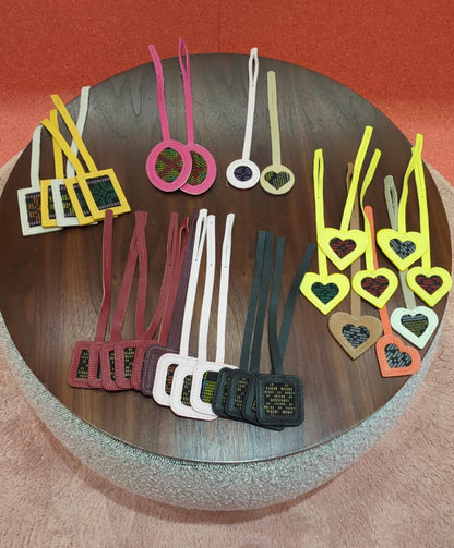 RAMPAYAN Dastar Leather Bag Charms