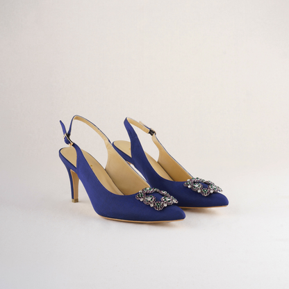 LARA NAVY GROSSGRAIN